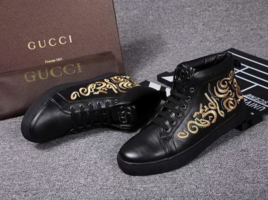 Gucci High-Top Fashion Men Shoes_005